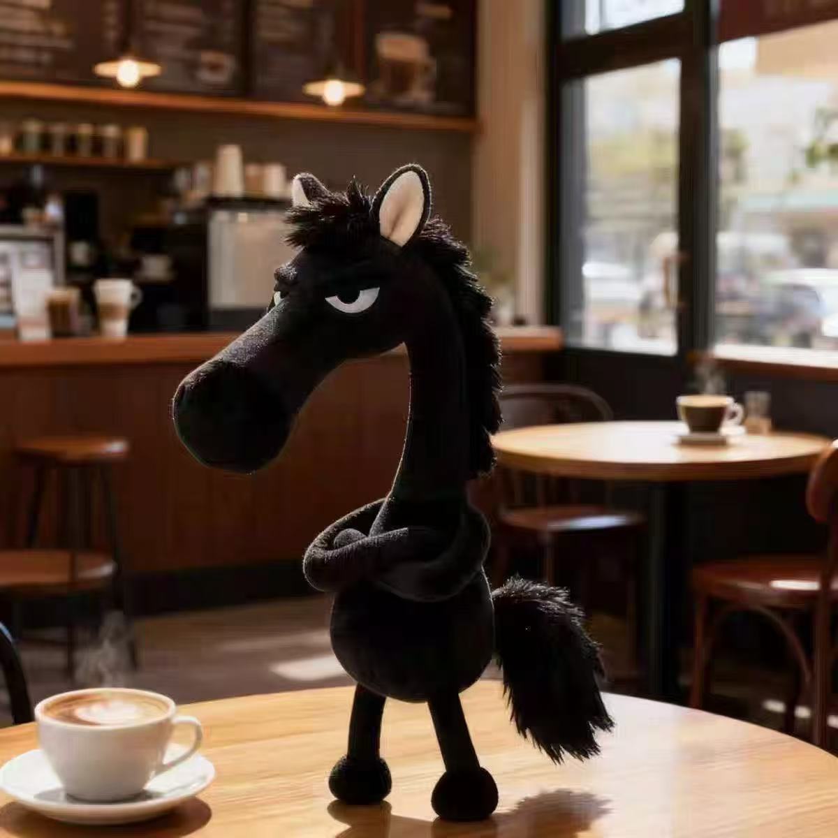 小红书同款马年吉祥物天选毛绒