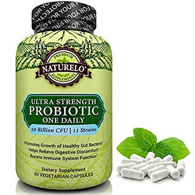 NATURELO Probiotic Supplement - Best for Digestive Health a