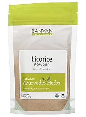 Banyan Botanicals Licorice Root Powder， 1/2 Pound - USDA