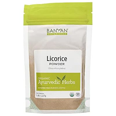 Banyan Botanicals Licorice Root Powder， 1/2 Pound - USDA