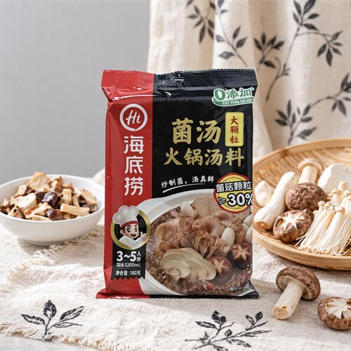 临期特价 海底捞大颗粒菌汤火锅汤料炒制菌【限用日期2026.8.17】