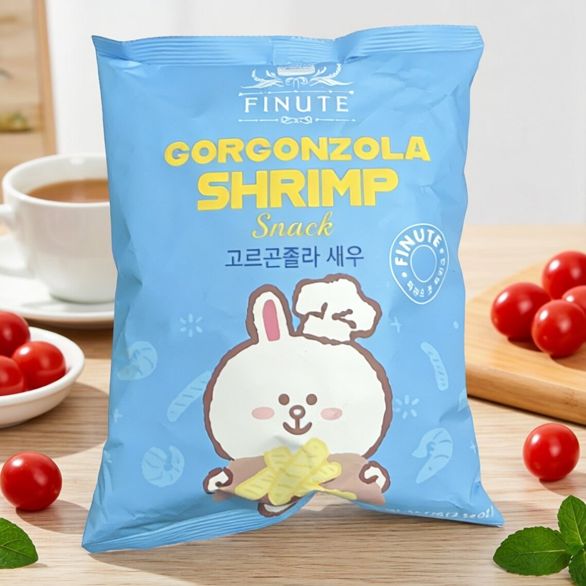 【限用日期2026.5.6】韩国进口 戈贡佐拉干酪味虾条