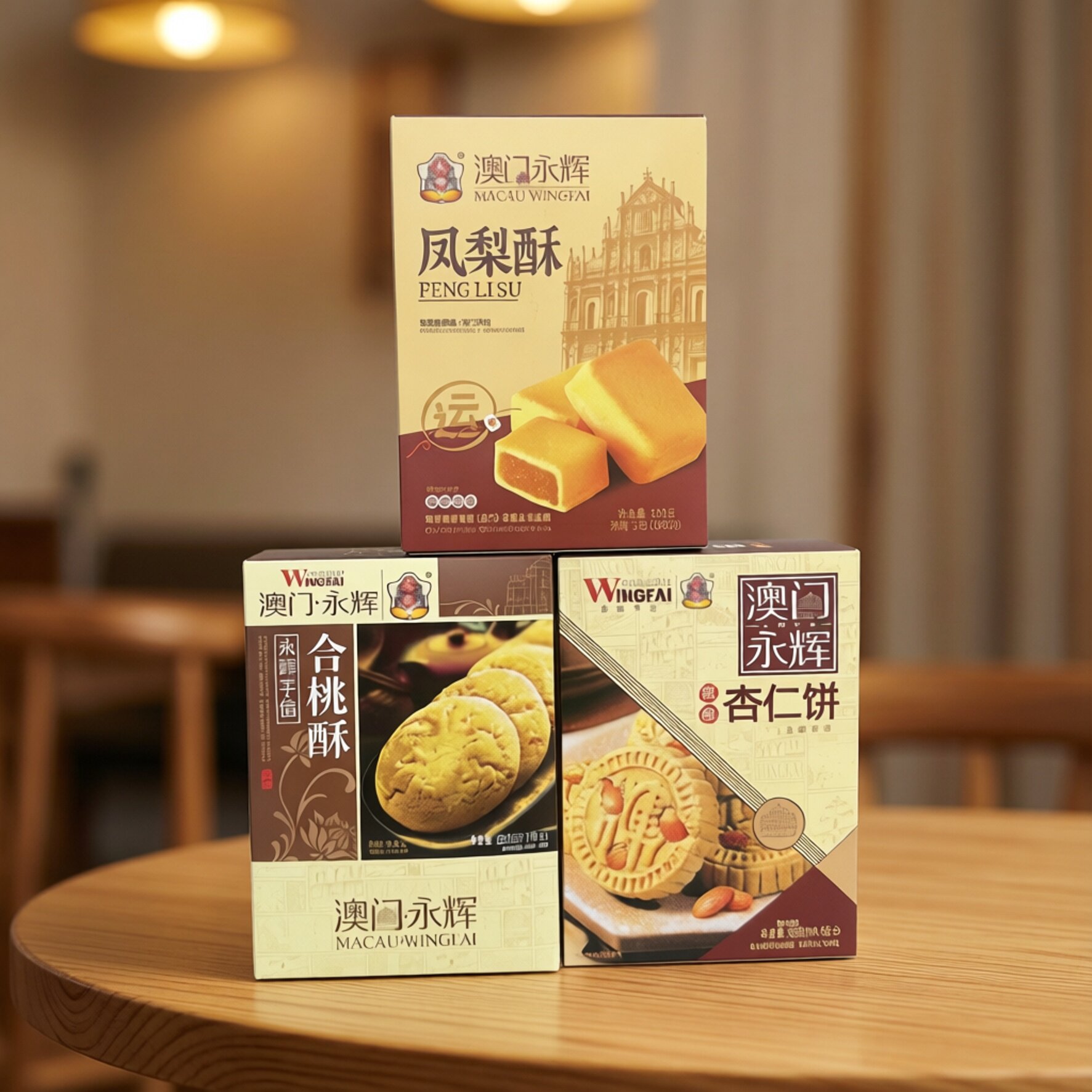 【限用日期2026.12.24】凤梨酥 合桃酥 粒粒杏仁饼糕点系列