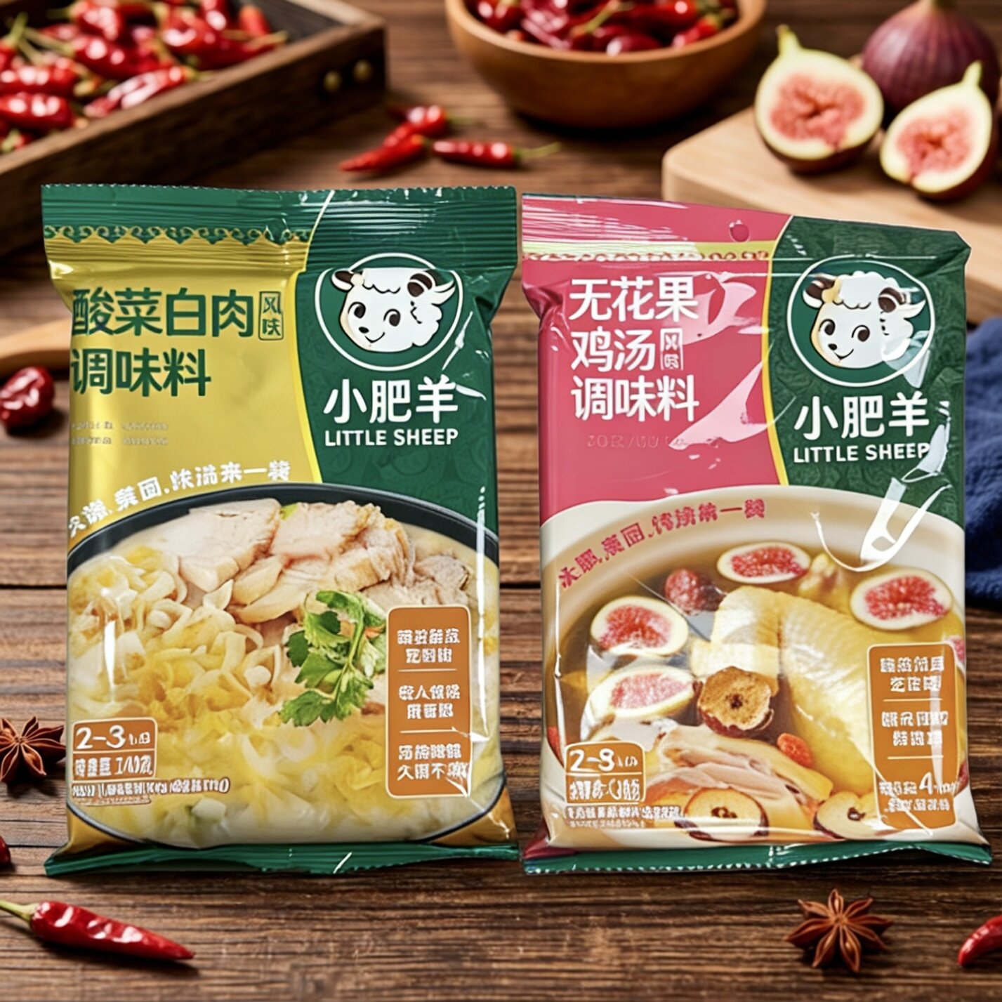 【限用日期2026.7.20】酸菜白肉 无花果鸡汤调味料系列