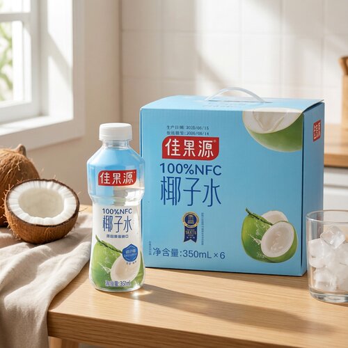 临期特价 泰国进口 佳果源100%NFC椰子水 【限用日期2026.6.14】