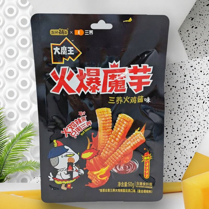 【限用日期2026.3.3】火鸡酱味火爆魔芋50g