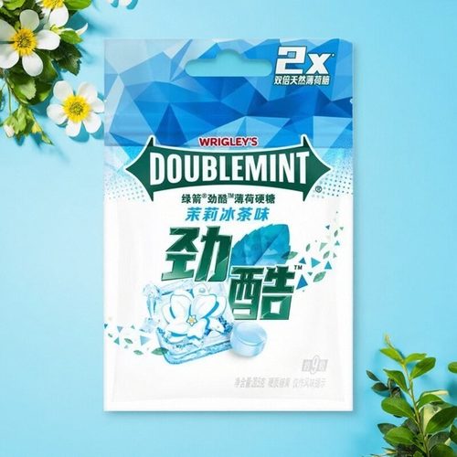 【限用日期2026.5.15】茉莉冰茶味薄荷硬糖20.5g*1袋