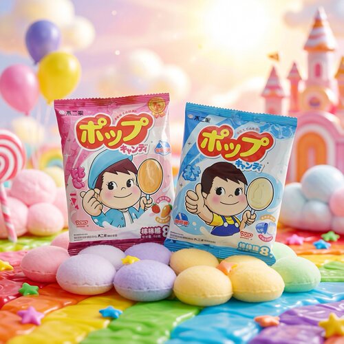 【限用日期2026.10.18】临期特价 芒果牛奶味 乳酸牛奶味棒棒糖