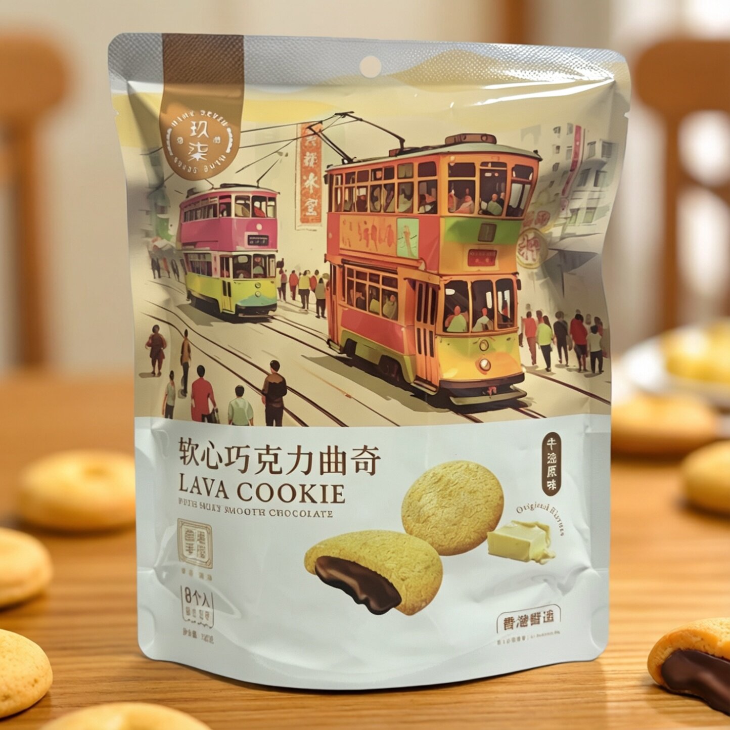 临期特价 中国香港牛油原味软心巧克力曲奇【限用日期2026..8.1】
