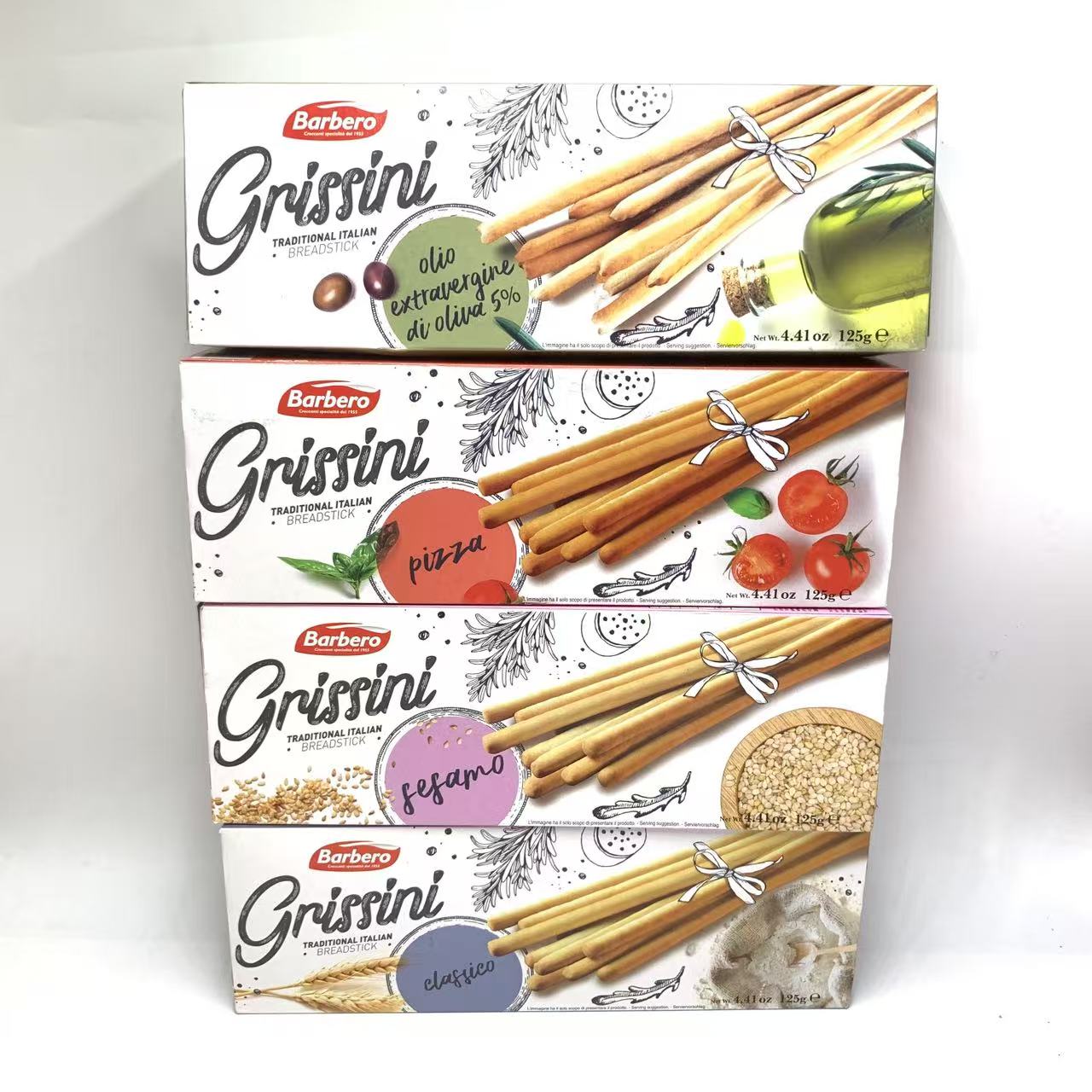 【限用日期2025.10.15】临期特价意大利进口面包条4种口味系列