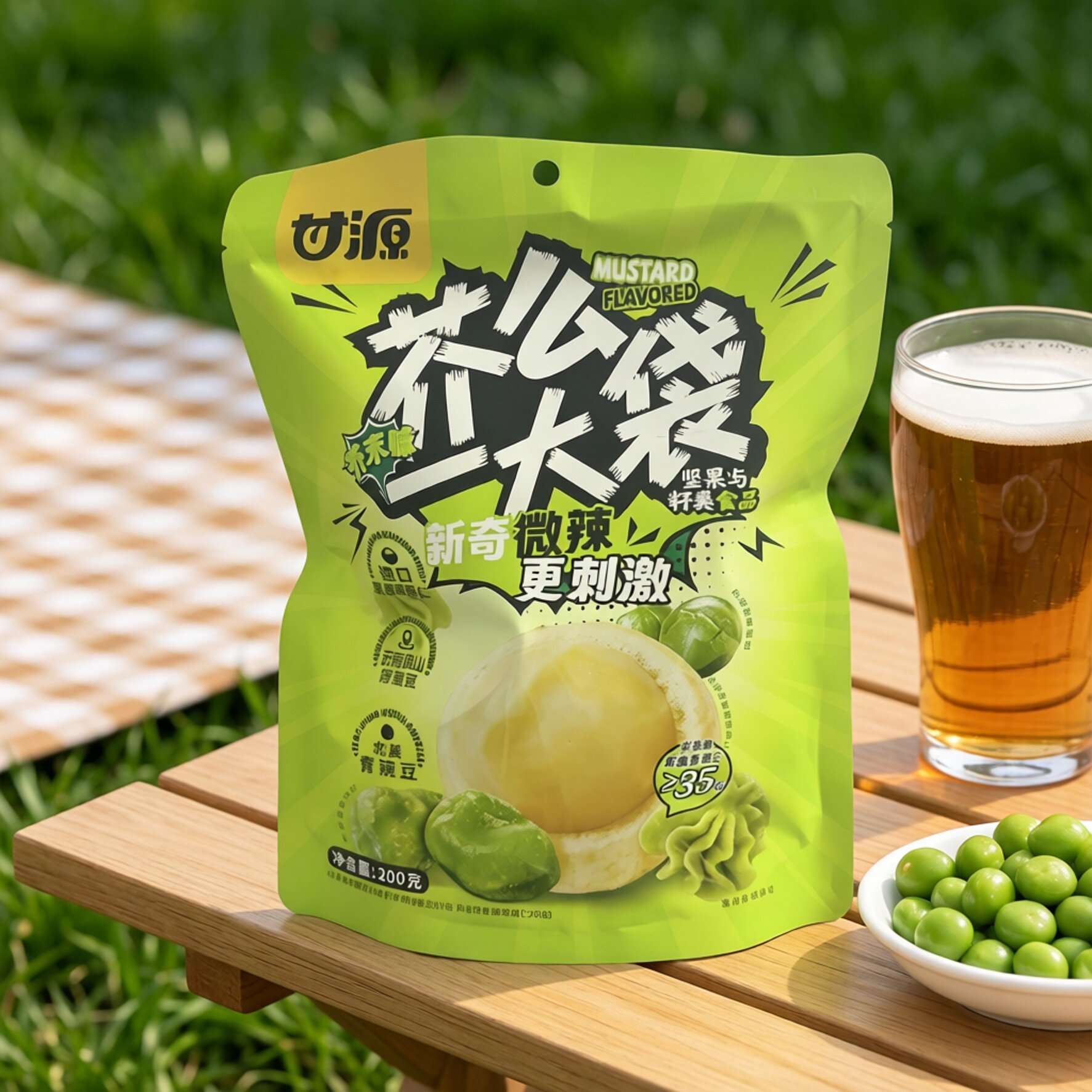 临期特价 芥末味夏威夷果/青豌豆/绿蚕豆独立小混装【2026.9.9】