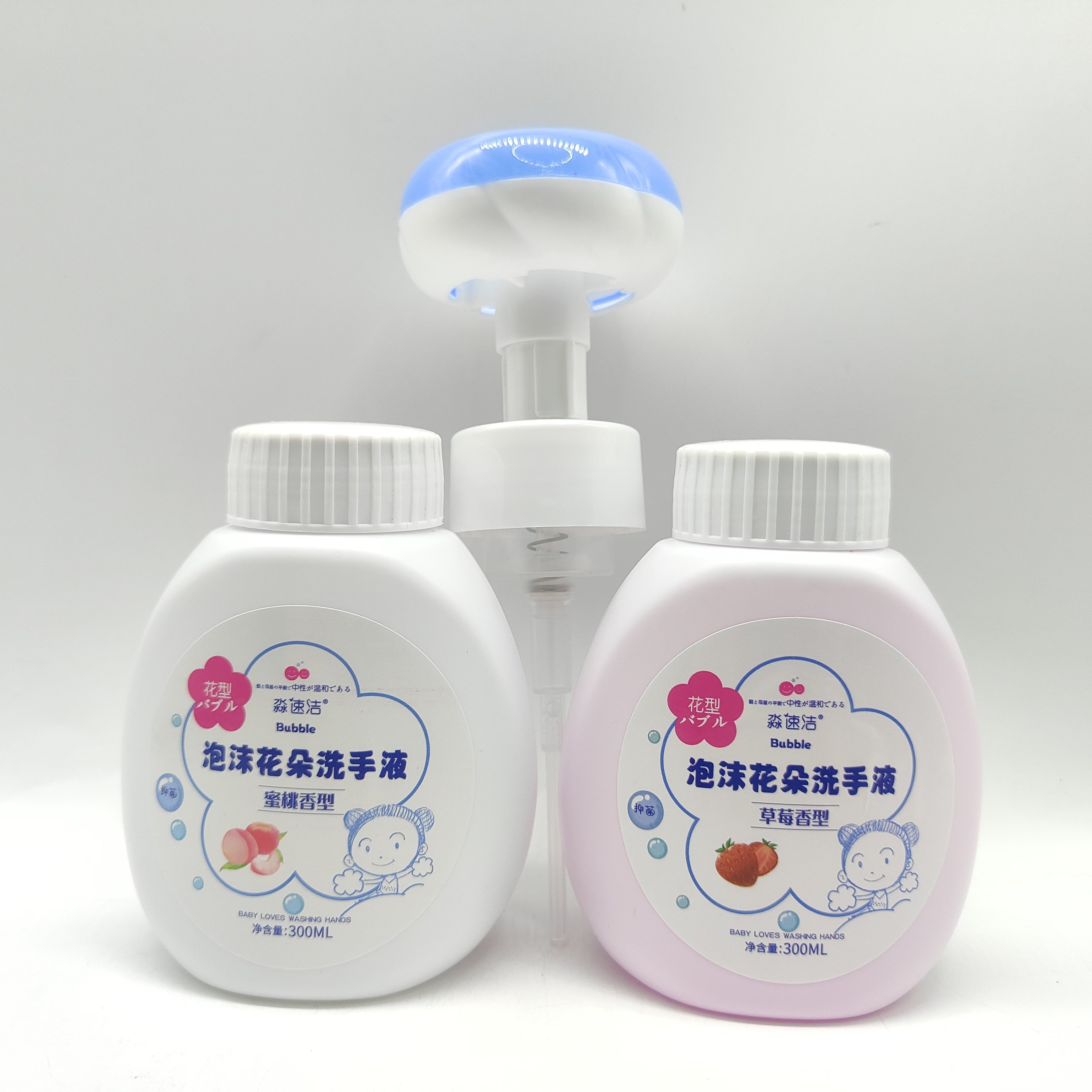 临期特价裸价 淼速洁泡沫花朵洗手液草莓香型 蜜桃香型,洗护清洁剂/卫生巾/纸/香薰,洗手液,淘宝优惠券,粉丝福利购,淘宝优惠卷