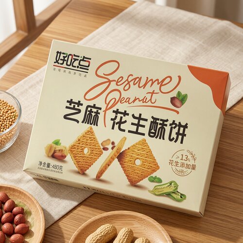 临期特价 好吃点 芝麻花生酥饼【限用日期2026.12.4】