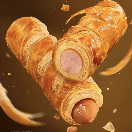 【限用日期2026.2.6】冷藏 香肠酥皮卷690g*2袋