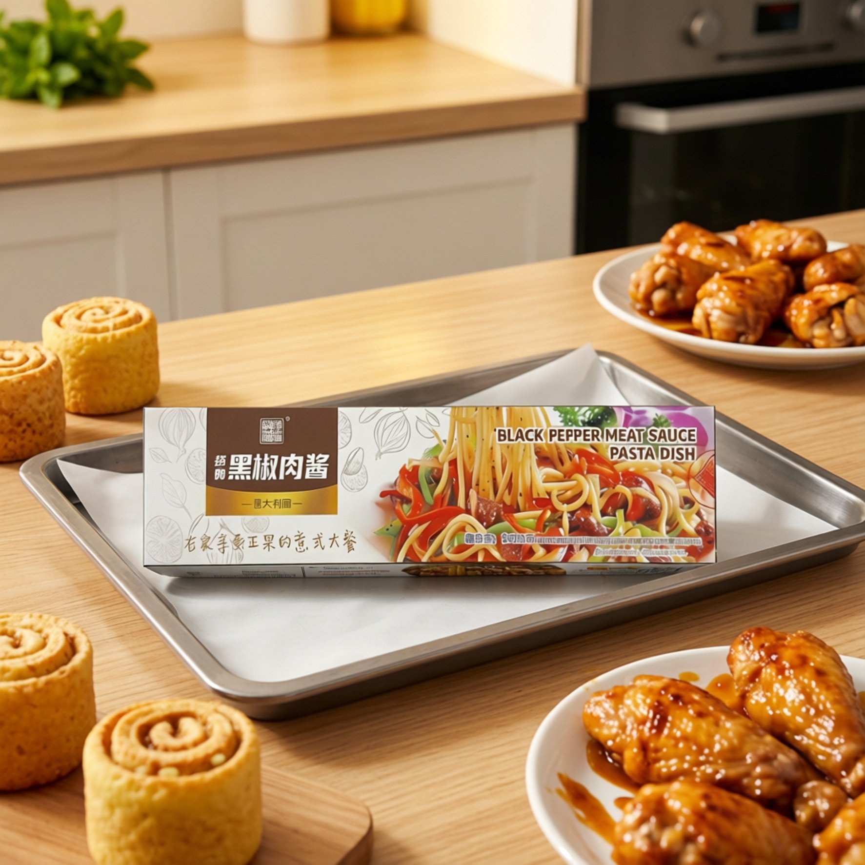 【限用日期2026.10.9】经典黑椒肉酱意大利面,粮油调味/速食/干货/烘焙,意大利面,淘宝优惠券,粉丝福利购,淘宝优惠卷