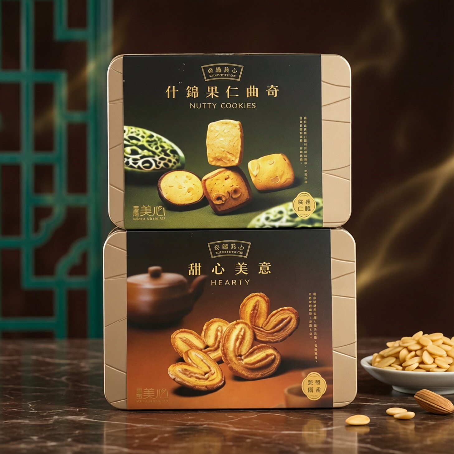 临期特价 中国香港美心 什锦果仁曲奇/甜心酥糕点礼盒系列 限6.26