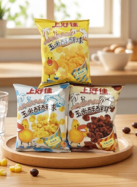 【限用日期2027.1.14】泰国进口 上好佳 黄油味 牛奶味玉米酥酥球
