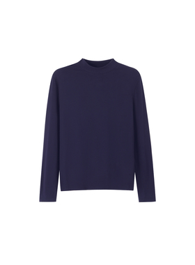 bbfer本依凡WSSTX0059冬长袖T恤女半高领打底衫基础内搭百搭上衣