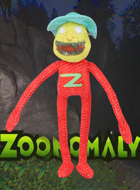 新款Zoonomaly红色变异管理员畸形动物园异常兔子猫公仔毛绒玩具