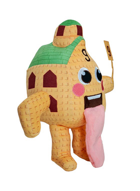 67号蓝色公仔和9号房子毛绒玩具Steal a Brainrot周边玩偶娃娃