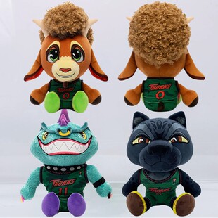 Plush山羊巅峰威尔毛绒玩具动漫奇迹梦之队公仔玩偶儿童礼物 GOAT