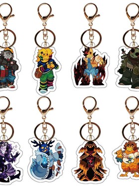 跨境FORSAKEN SERIES2被遗弃的亚克力钥匙扣遗落之族系列2游戏周