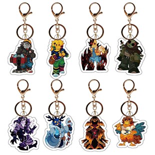 跨境FORSAKEN SERIES2被遗弃的亚克力钥匙扣遗落之族系列2游戏周