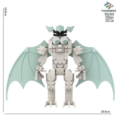 99Nights变异升级版麋鹿猫头鹰积木模型森林99夜动儿童拼装模型