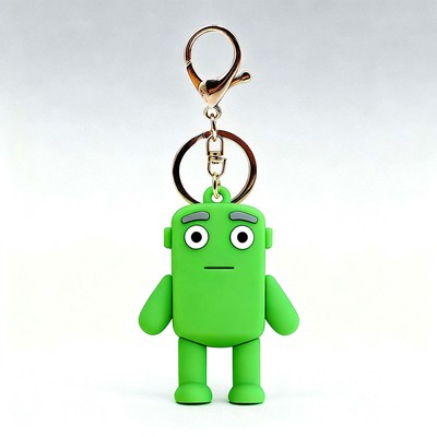 steal a brainrot稀有脑腐小绿人立体手办挂件67怪草莓大象钥匙扣