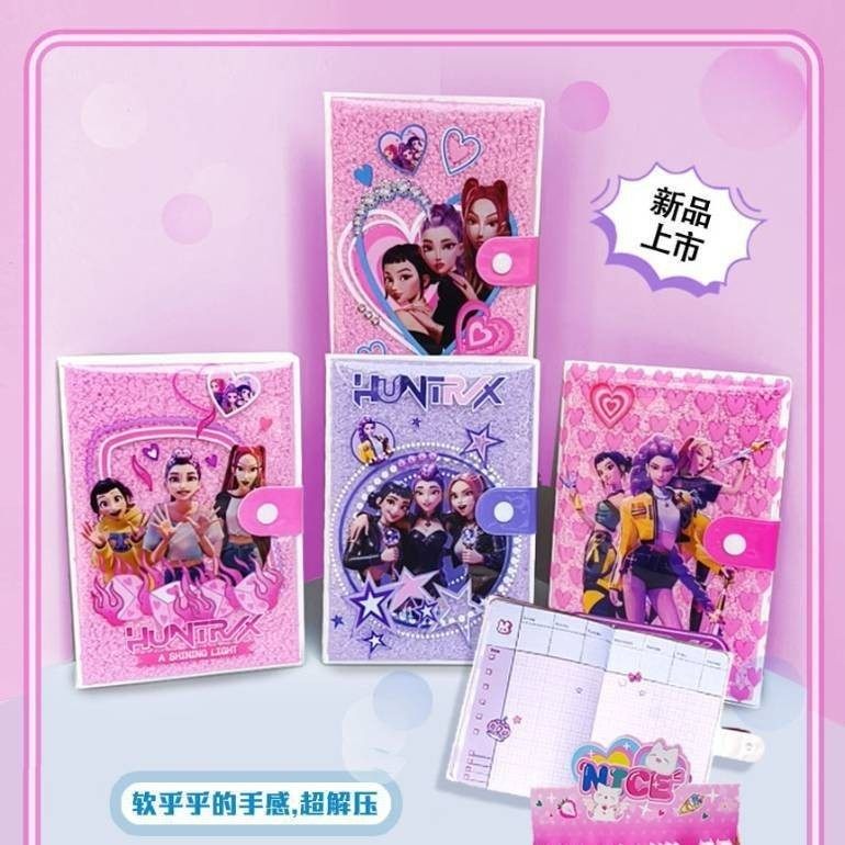 恶魔猎人kpop猎魔女团韩流32K毛绒胶套本鲁米佐伊记事本日记本,文具电教/文化用品/商务用品,手帐/日程本/计划本,淘宝优惠券,粉丝福利购,淘宝优惠卷