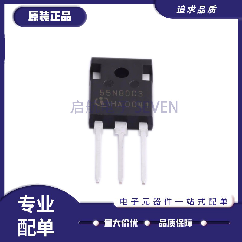 SPW55N80C3场效应管芯片