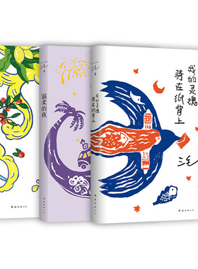 三毛经典作品3册 我的灵魂骑在纸背上 温柔的夜 稻草人手记 华语经典文学散文作品