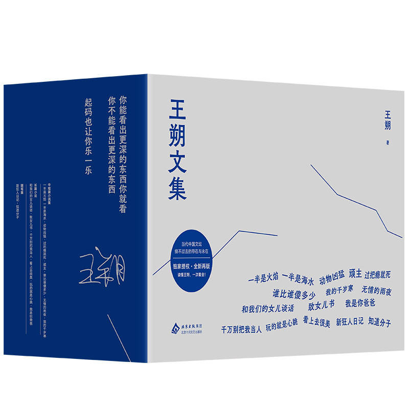 王朔文集(2024年 平装新版函盒)