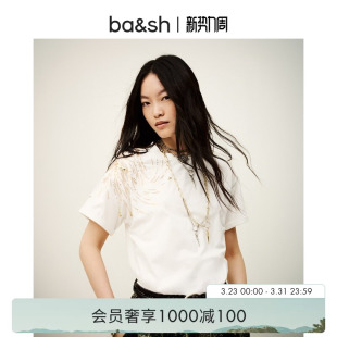 鎏金祥马短袖 bash春季 T恤上衣打底1H25RICH 新年限定胶囊系列