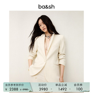 暖白秘语通勤女款 新年限定胶囊系列 bash春季 外套1H25SEDR 西装