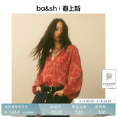 上衣小衫 星点跃马红色衬衫 bash春季 1H25HAZE 新年限定胶囊系列