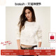 简约精致T恤长袖 bash春季 波西米亚风镂空卫衣女法式 上衣1E25LARS