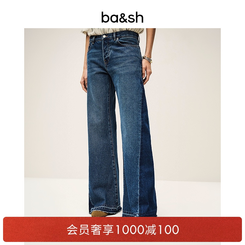 ba&sh2025年夏季牛仔裤1E25VADO