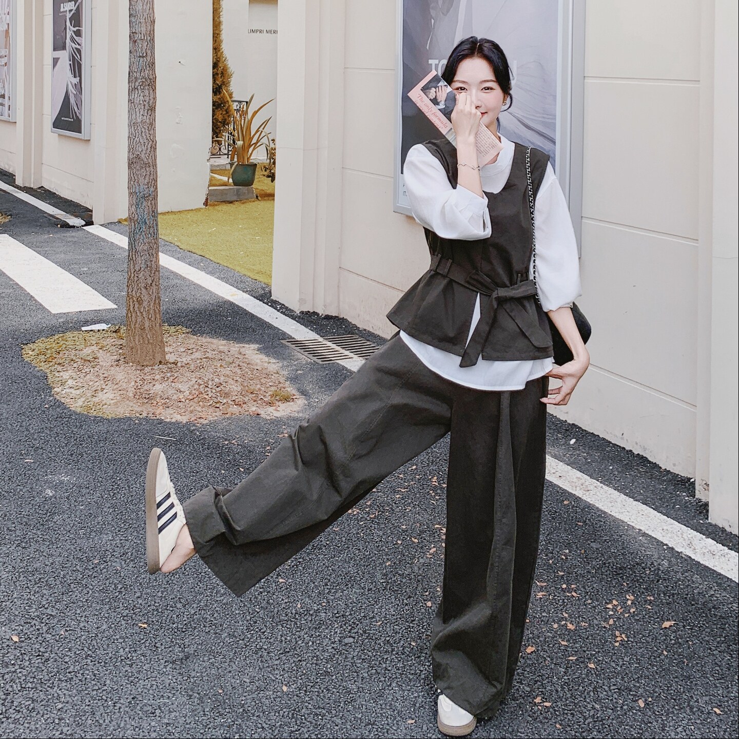 【26春季大货】军绿色三件套C021-1099-P185控278,女装套装/套裙,2C021