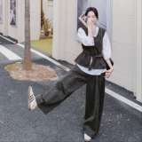 【26春季大货】军绿色三件套C021-1099-P185控278，女装套装/套裙，2C021