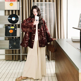 【3天出】26春新款风雪尼尔提花外套C021-2601-P195控298，女装短外套，2C021