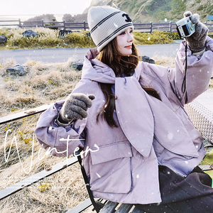 【大货】25冬季 兔耳朵帽两色90羽绒服C021-3170-P385控578,羽绒服,2C021