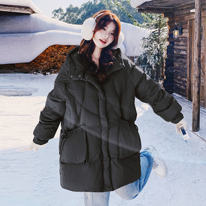 25冬季 口袋抽绳设计羽绒服C021-99990-P230控348图片
