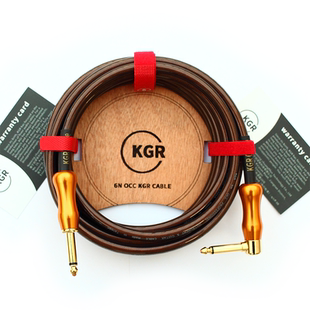 KGR 6N单晶铜吉他线OCC电吉他连接线效果器线电子鼓电子琴发烧级