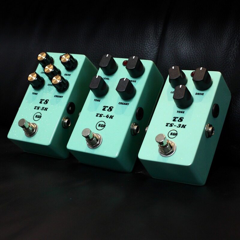 KGR T8吉他效果器TS风格复古单块过载全手工点对点发烧音质