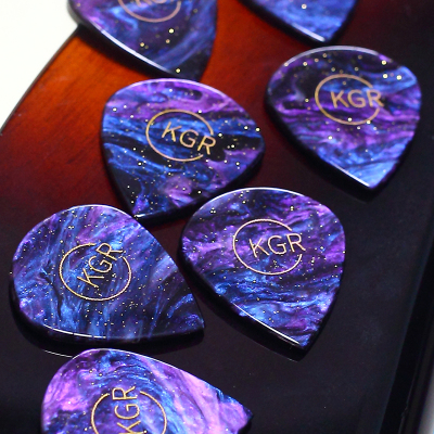 KGR吉他拨片高颜值纯手工制作