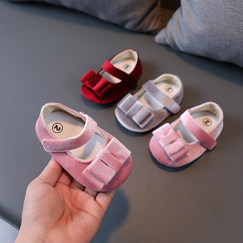 旋风小熊步前鞋春秋季公主鞋