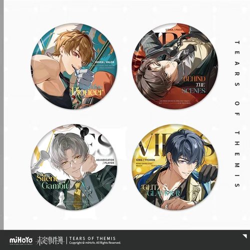 【官谷】未定事件簿VIBES吧唧徽章冰原上的审判陆景和夏彦周边