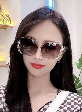 复古水钻太阳镜女夏高级