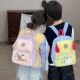 小清新森系撞色儿童迷你双肩包少女百搭简约逛街旅游背包儿童书包